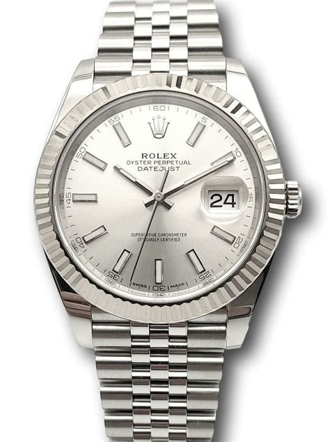 Rolex Stainless steel Silver Fontainebleau, 9